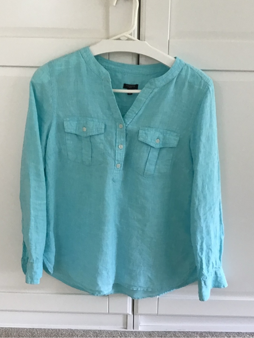 Talbots Linen Shirt 🩵